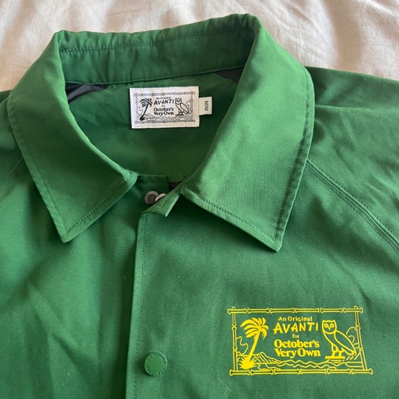 OVO x Avanti Souvenir Jacket Green - Medium - Picture 3 of 5
